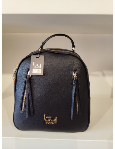 Zaino bybyblos in ecopelle martellata