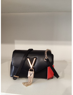 Pochette valentino nera e verde bottiglia 2