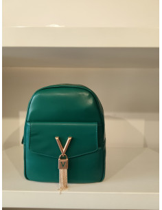 Zaino valentino nero e verde bottiglia