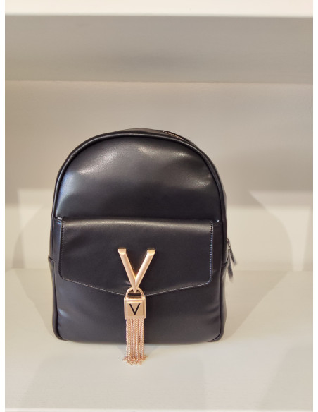 Zaino valentino nero e verde bottiglia