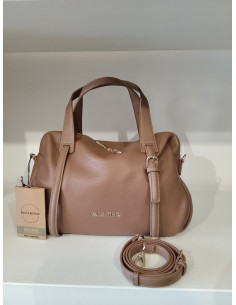 Borsa a due manici Valentino nera e taupe